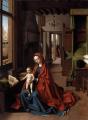 Petrus Christus. Vierge à l'enfant dans une chambre (1450-55)