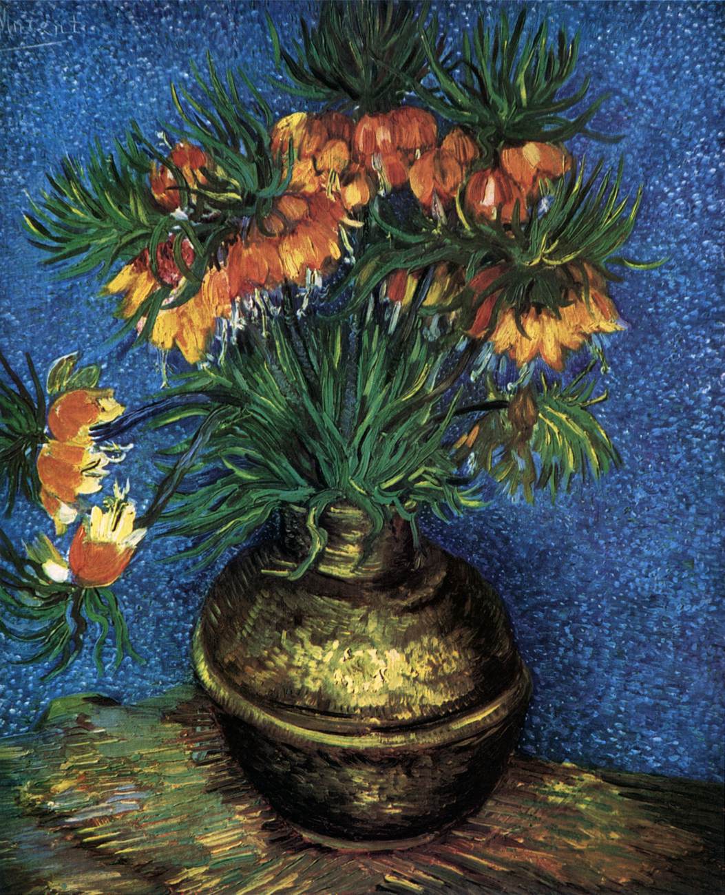 Agenda artistique de juillet ! Vincent-van-gogh-fritillaires-couronne-imperiale-dans-un-vase-de-cuivre-1887
