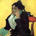 Vincent van Gogh. L'Arlésienne : Madame Ginoux (nov 1888)