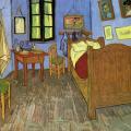 Vincent van Gogh. La chambre de van Gogh à Arles (sept. 1889)
