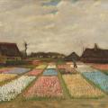 Vincent van Gogh. Parterres de fleurs en Hollande (avr. 1883)