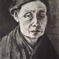 Vincent van Gogh. Portrait de femme (1882-83)