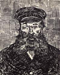 Vincent van Gogh. Portrait du facteur Joseph Roulin (1888)