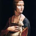 Vinci. Dame à l'Hermine (1483-90)