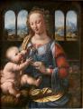 Vinci. Madone à l'œillet (1478-80)