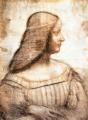 Vinci. Portrait d'Isabelle d'Este (1499-1500)