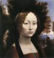 Vinci. Portrait de Ginevra de Benci (1474-78)