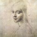 Vinci. Tête de femme (v. 1483)