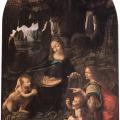 Vinci. Vierge aux rochers (1483-86)