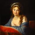 Elisabeth Vigée Le Brun. La Comtesse Skavronskaia, 1796
