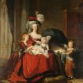 Elisabeth Vigée Le Brun. Marie-Antoinette et ses enfants, 1787
