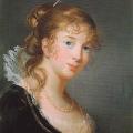 Elisabeth Vigée Le Brun. Princesse Louise de Prusse, 1801