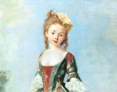 Antoine Watteau. La danse ou Iris, détail