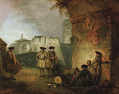 Ca s'est passé en octobre ! Watteau-la-porte-de-valenciennes-1710-11