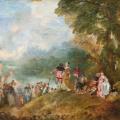 Watteau. Pèlerinage à l’Île de Cythère, 1717