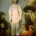 Watteau. Pierrot ou Gilles, 1717-19