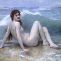 William Bouguereau. La vague (1896)