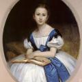 William Bouguereau. Portrait de Mademoiselle Pauline Brissac (1863)