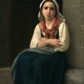 William Bouguereau. Yvonnette (1867)