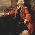 William Hogarth. Capitaine Thomas Coram (1740)