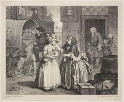 William Hogarth. La carrière d’une prostituée (1731-32)