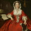 William Hogarth. Miss Mary Edwards (1742)