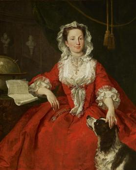 William Hogarth. Miss Mary Edwards (1742)