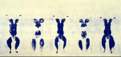 Yves Klein. Anthropométries périodes bleue (1962)