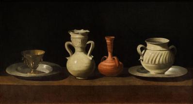 Zurbarán. Nature morte avec cruches (v. 1650)