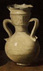 Francisco de Zurbarán. Nature morte avec cruches, détail